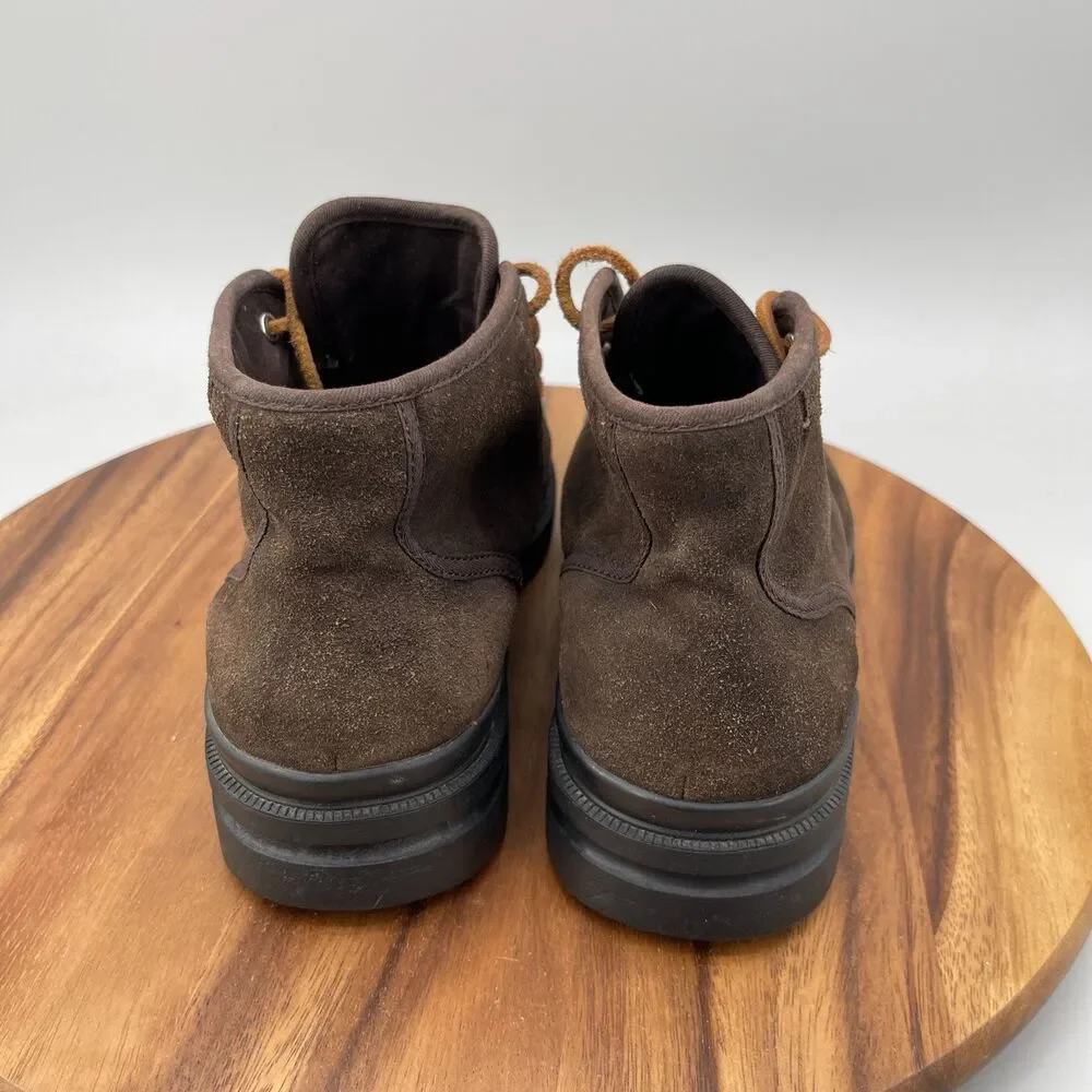 Polo Ralph Lauren Umar Boots Mens Size 11.5 D Dark brown Suede Outdoor Walking